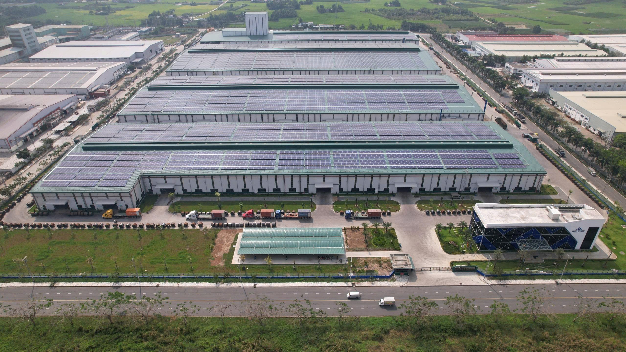 Nhà máy Ống thép Hòa Phát Long An — Tây Ninh