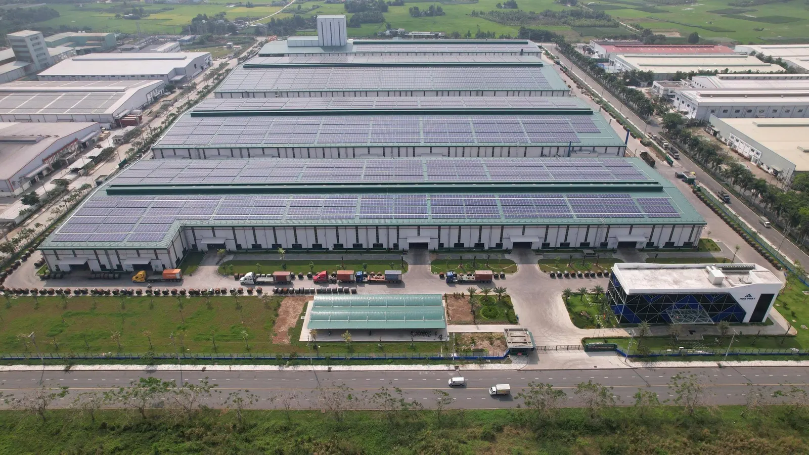 Nhà máy Ống thép Hòa Phát Long An — Tây Ninh